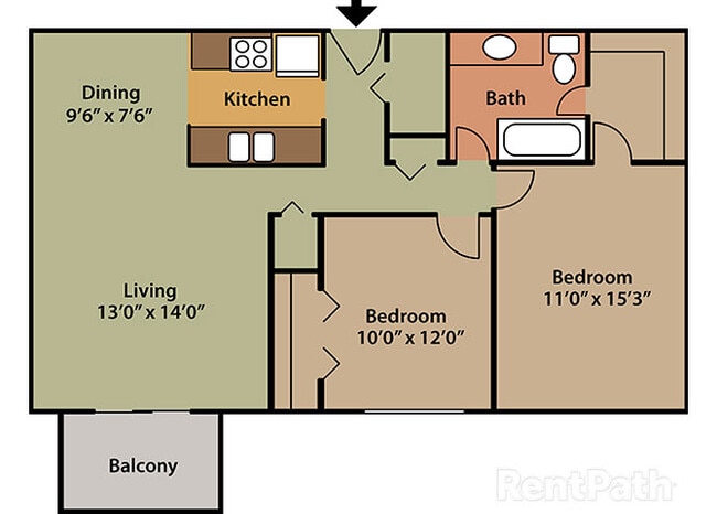 Floorplan - Candlewyck Apartments