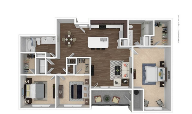 Boulder Creek, 3 bed x 2 bath, 1462 sq. ft. - Cortland Broomfield