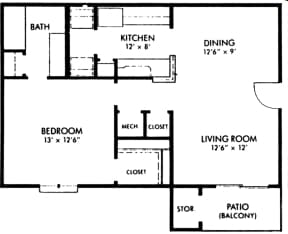 Floorplan - Eastdale Oaks