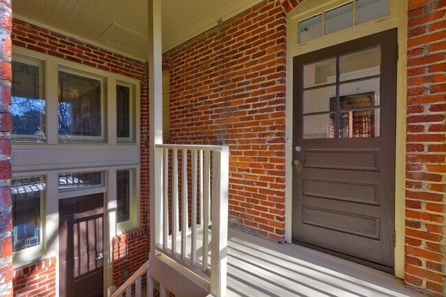 Back Door and Staircase to Alley - 75 17th St NE