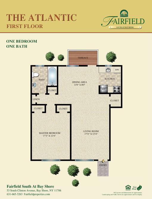 Floorplan - Fairfield South At Bay Shore