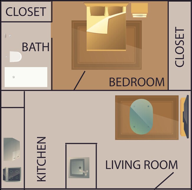 Floorplan - Sacramento Apartments