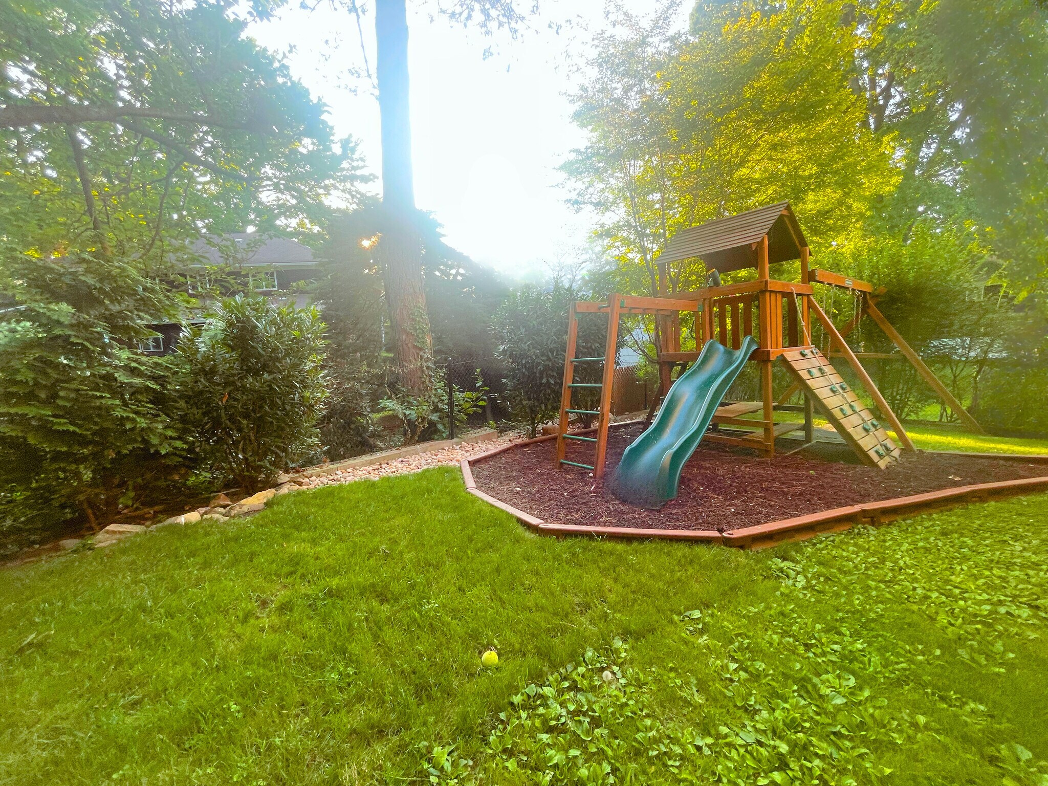 Deluxe professionally installed playground set - 10 Lundy Ln