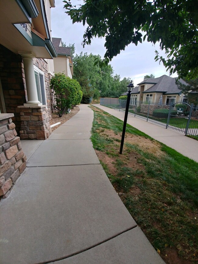 Back walk path - 9390 W Chatfield Pl