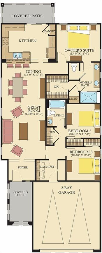 Floorplan - 9509 W Sells Dr