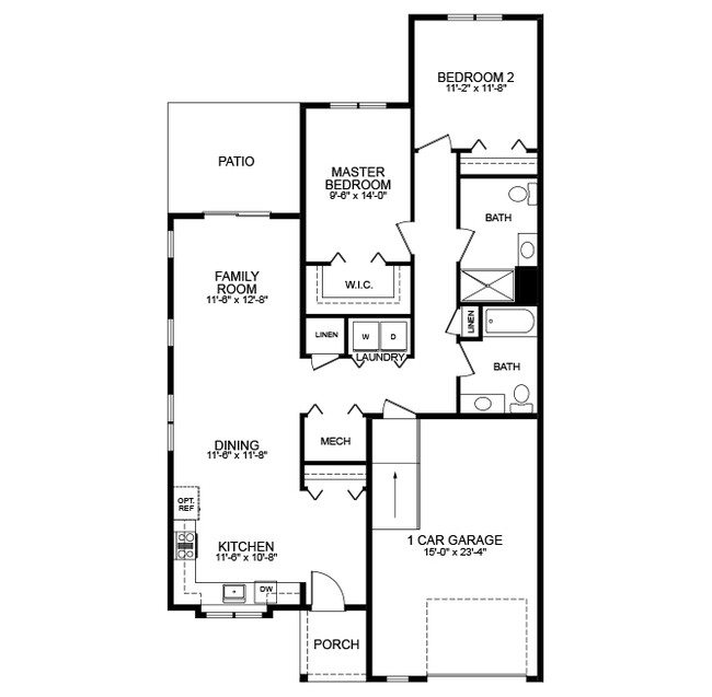Floorplan - Redtail Crossing