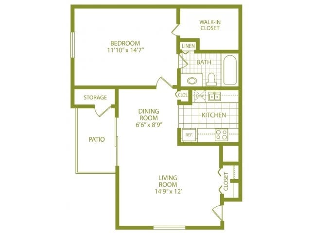 1BR/1BA - Casa de Alicia West