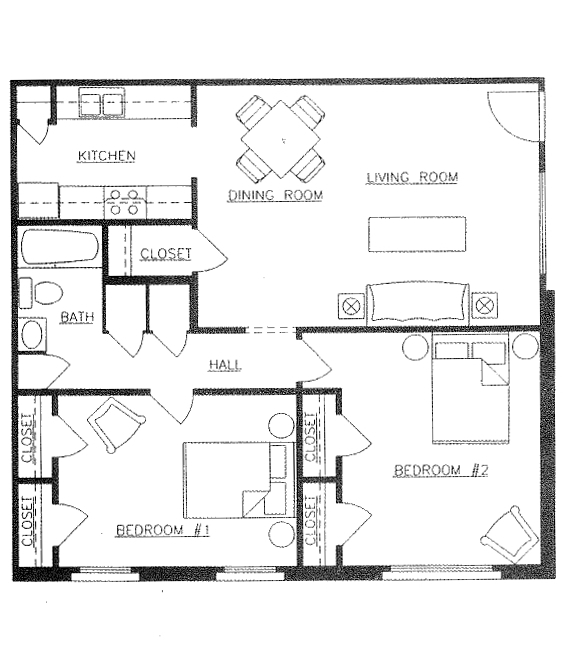 2BR/1BA - Southern Oaks Village