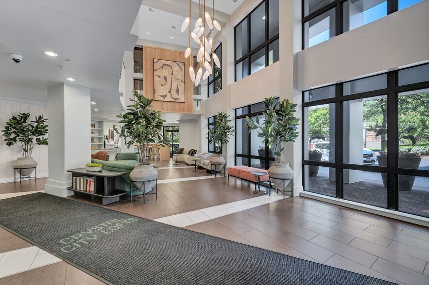 Renovated Lobby - Crystal City Lofts