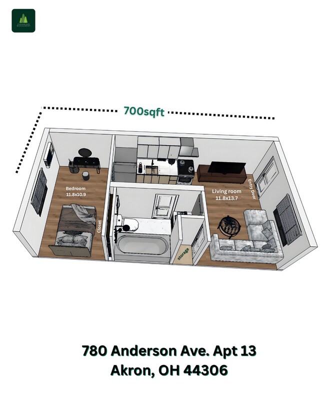 Building Photo - A comfortable 1 Bedroom with 1 Bathroom apartment in Anderson Avenue