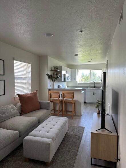 Kitchen, living room - 1055 W 1033 N