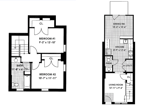 2BR/1.5BA - Overlook Colony