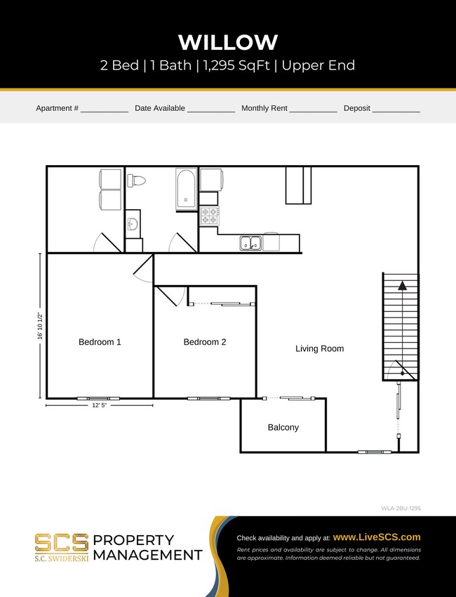 Floorplan - Moon Lake Estates Apartment Community