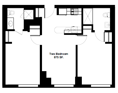 2BR/2BA - Baumhart Hall