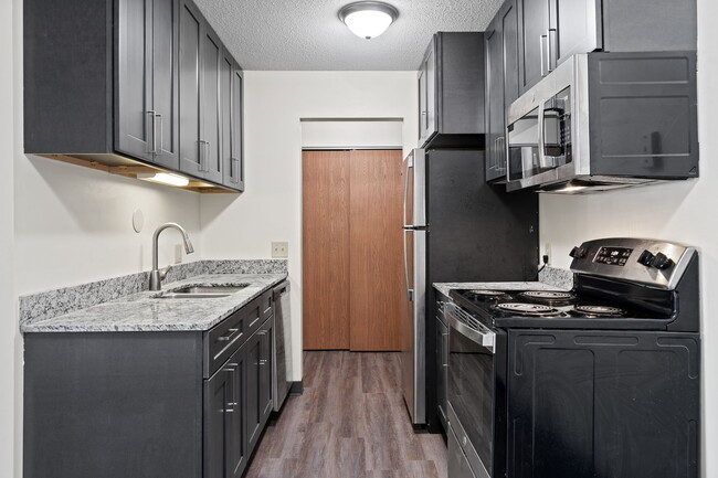 2BR Remodeled Kitchen - The Edge Apartments