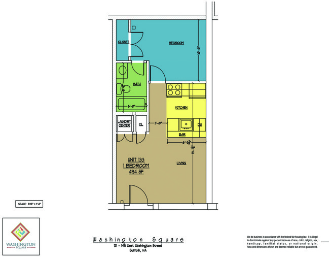 Floorplan - Washington Square