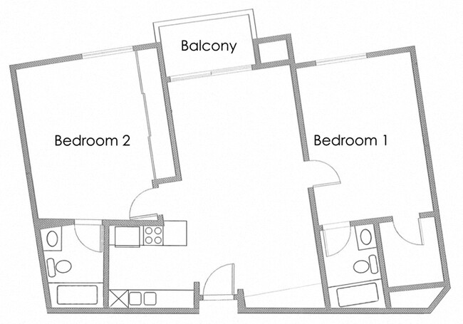 Floorplan - Park Rochester Apartments