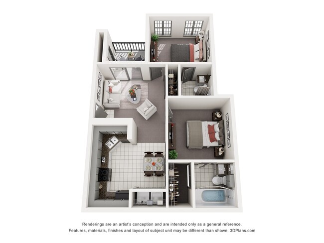 Floorplan - The Grove at White Oak Apartments