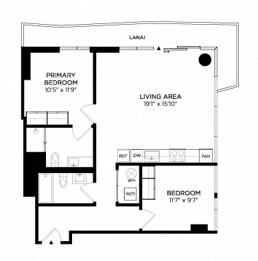 Floorplan - Lilia Waikiki