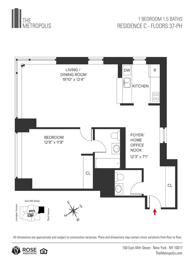 Floorplan - The Metropolis