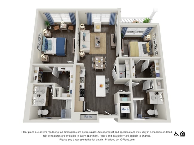 Floorplan - The Hudson at Cane Bay
