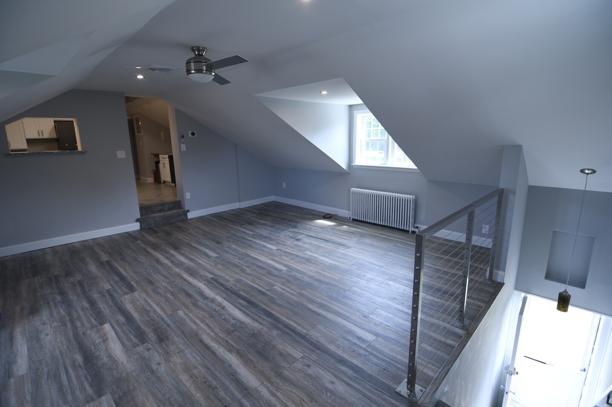 Living Room/Staircase Entrance - 309 Old York Rd