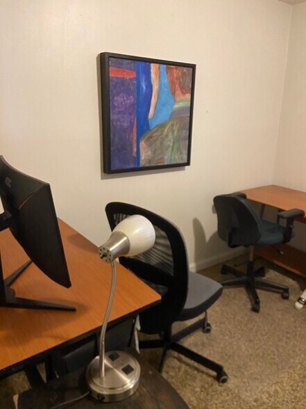 Desk in spare room - 2873 White Oak Dr