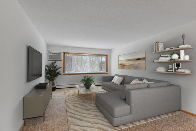 Spacious Livingroom - Applewoods Apartments