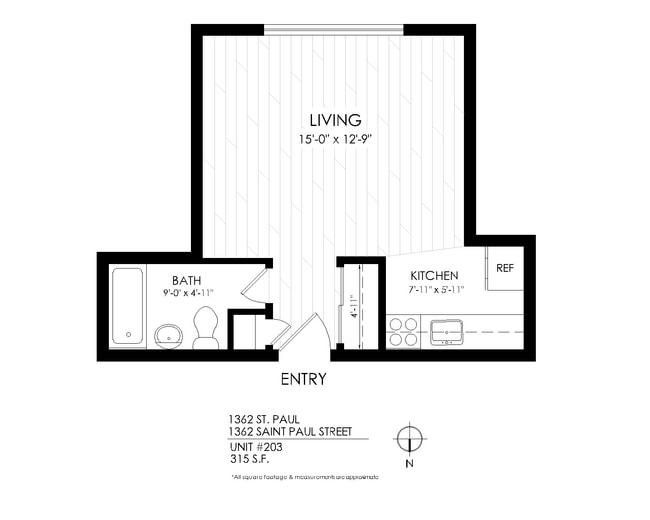 Floorplan - 1362 St. Paul