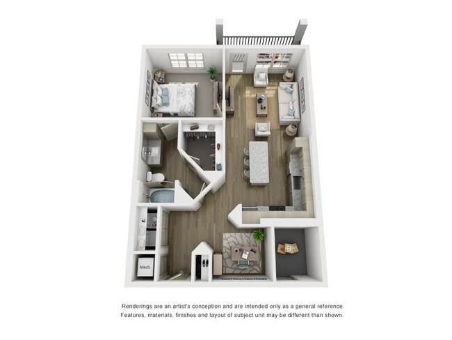 Floorplan - Lantower Grande Flats