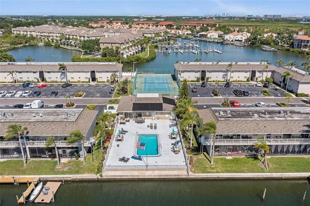 Aerial shot - 8815 Bay Pointe Dr