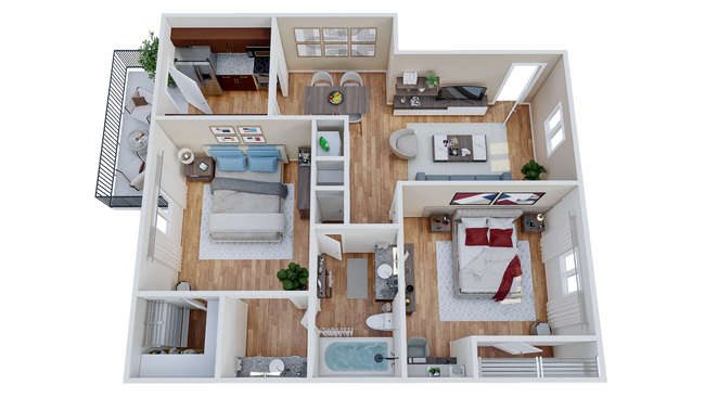 Floorplan - Element Austin Apartments