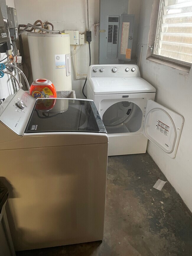 Washer dryer and dishwasher available for purchase from previous tenant otherwise it will be moved - 6449 101st Way N