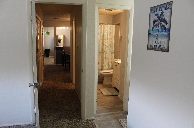Bathroom and Hallway - 2390 E Fremont Ave