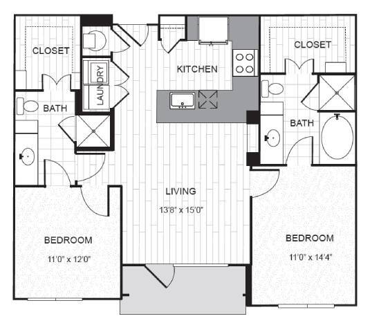 Floorplan - L2 Uptown