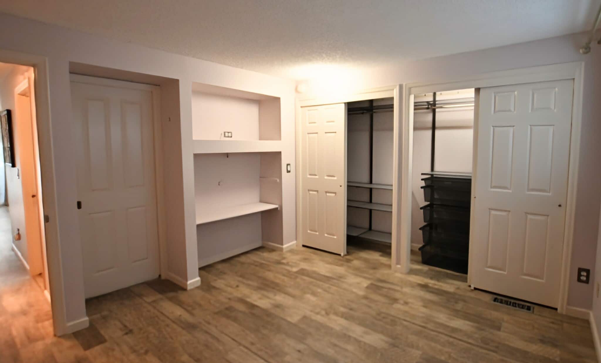 Primary bedroom w/ custom closet - 3711 26th Pl W