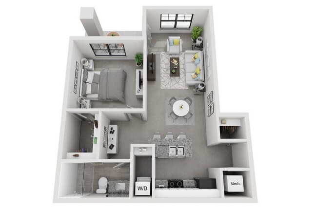 Astor 853sqft 1br 1bth - 2201 Arbrook