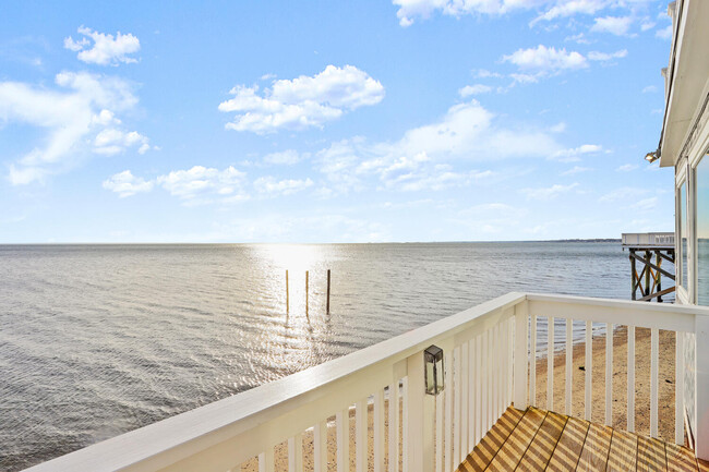 balcony view of water - 2149 Fairfield Beach Rd