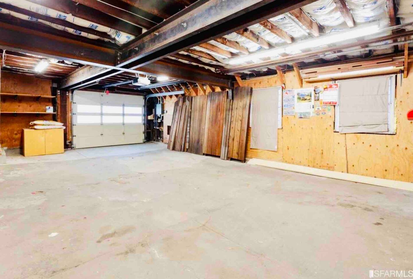 Private 2-car garage from the street has plenty of room for 2 cars (& a motorcycle) - 328 Harriet St