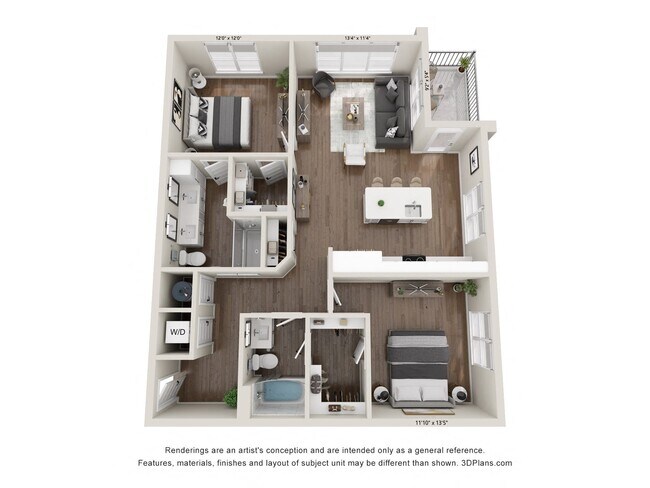 Floorplan - Meridian Cary