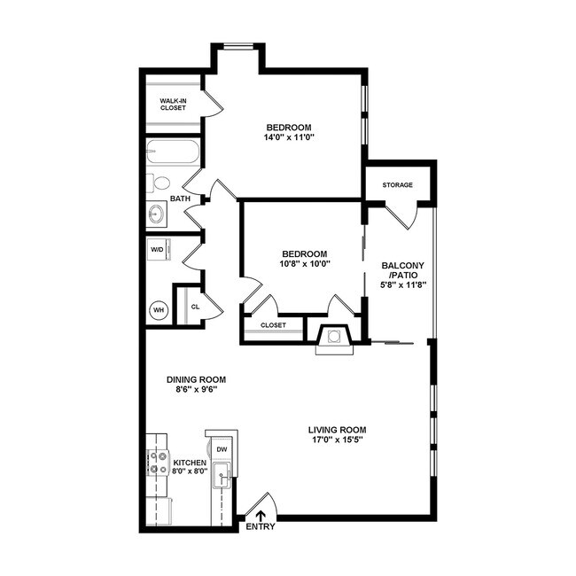 Floorplan - Elms Kingstowne