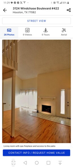 Beautiful living room TV room. - 3124 Windchase Blvd