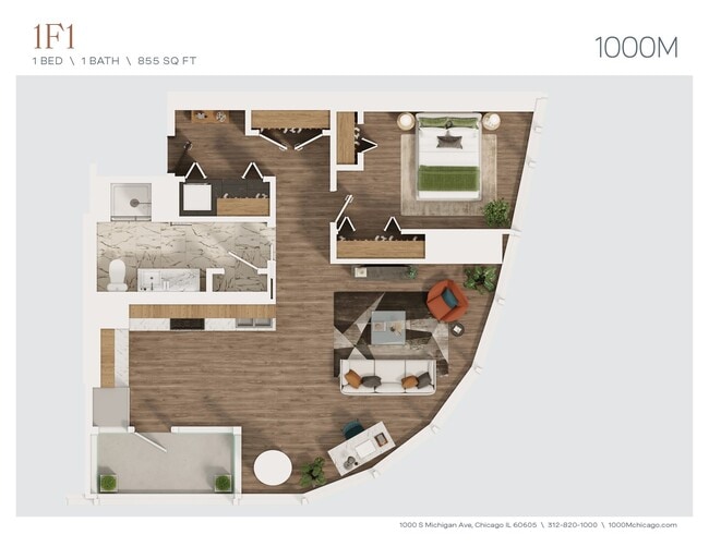 Floorplan - 1000M