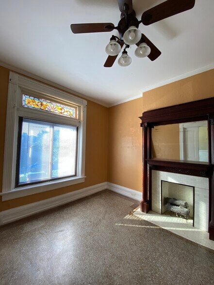 Beautiful stained glass. - 410 Fairfield Ave
