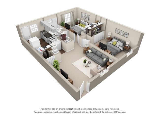 Floorplan - Cedar Glen Appartments