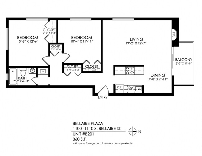 Floorplan - Bellaire Plaza