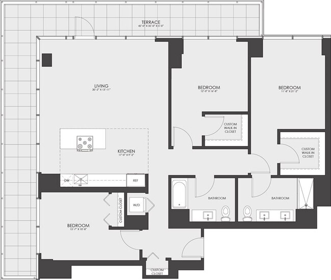 Floorplan - Hubbard 221