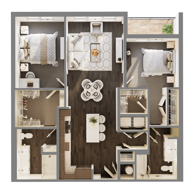 Floorplan - Artifact NoDa