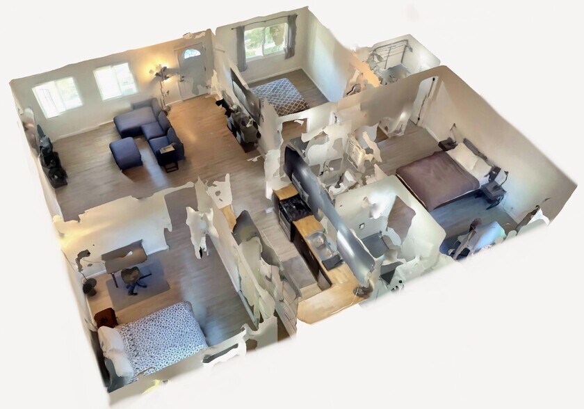 Apartment Layout - 1924 Park Grove Ave