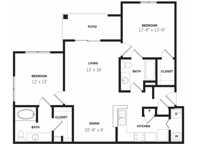 Floorplan - Woodland Park